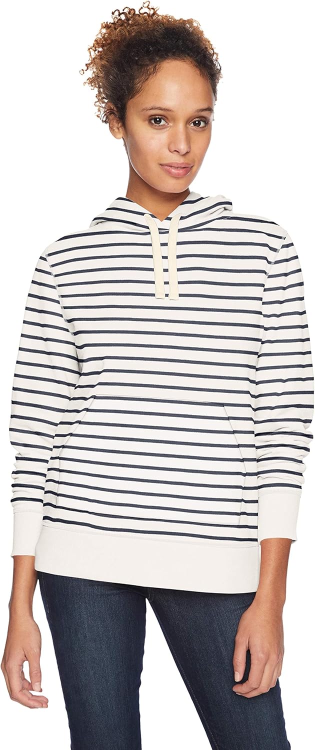 Amazon Essentials Women's Regular-Fit Brushed Back Fleece Pullover Hoodie (Available in Plus Size)