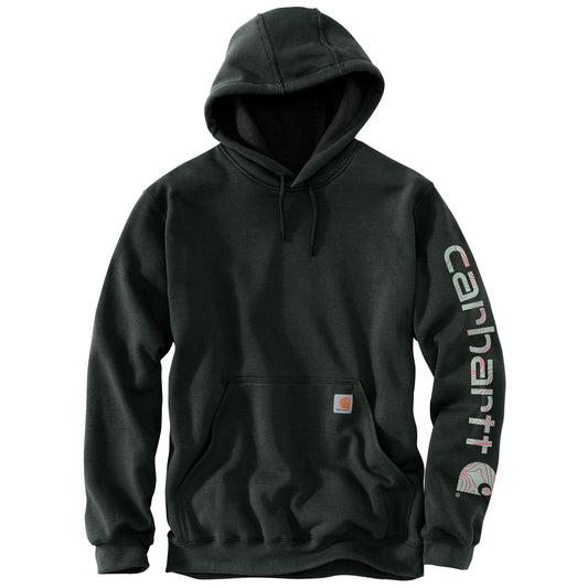 Carhartt Men's K288 Loose Fit Midweight Logo Sleeve Graphic Sweatshirt