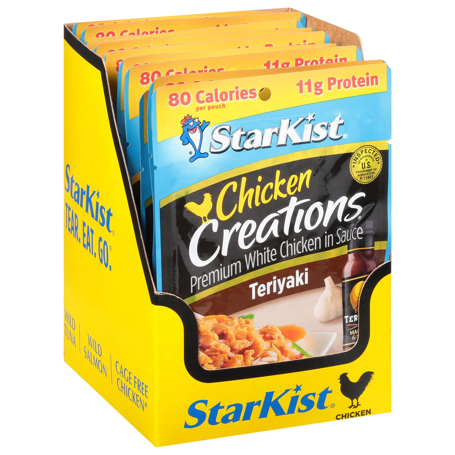 StarKist Chicken Creations, Chicken Salad, 2.6 oz Pouch (Pack of 12)