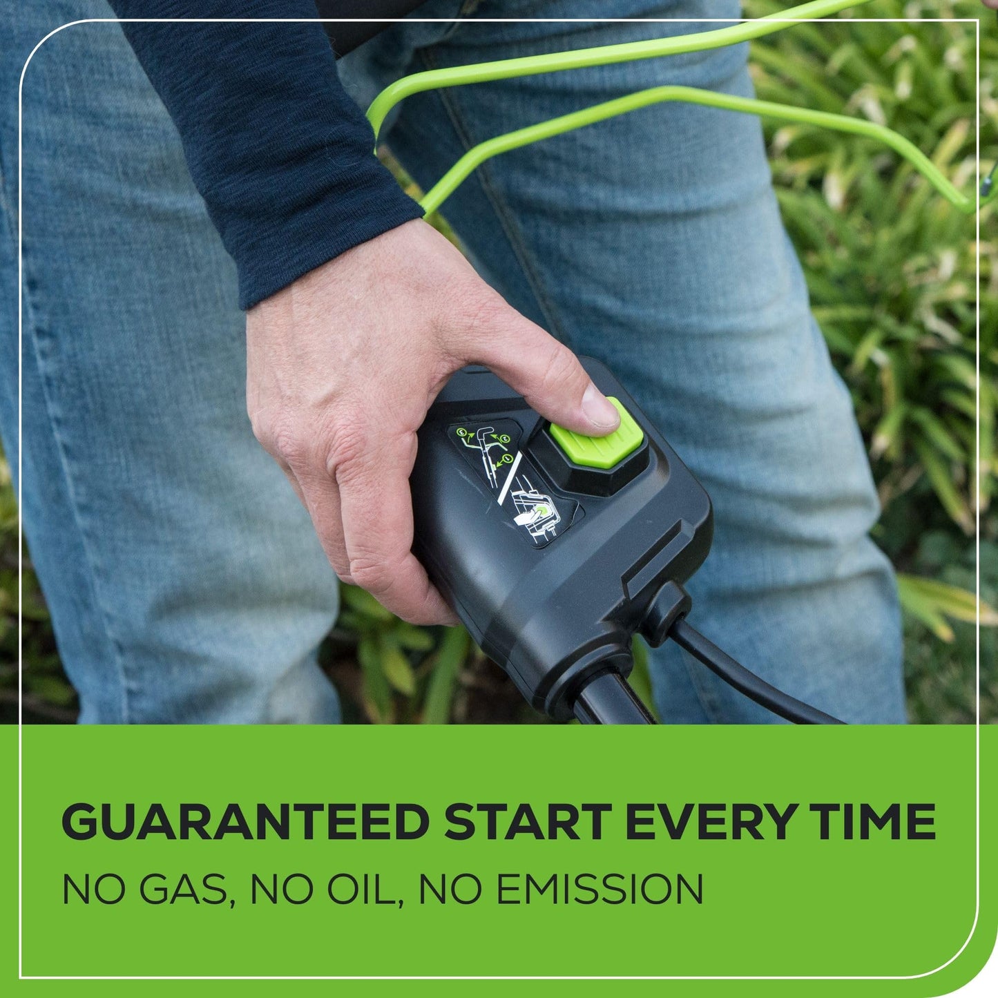 Greenworks 80V 21" Brushless Cordless (Push) Lawn Mower (75+ Compatible Tools), (2) 2.0Ah Batteries and 30 Minute Rapid Charger Included