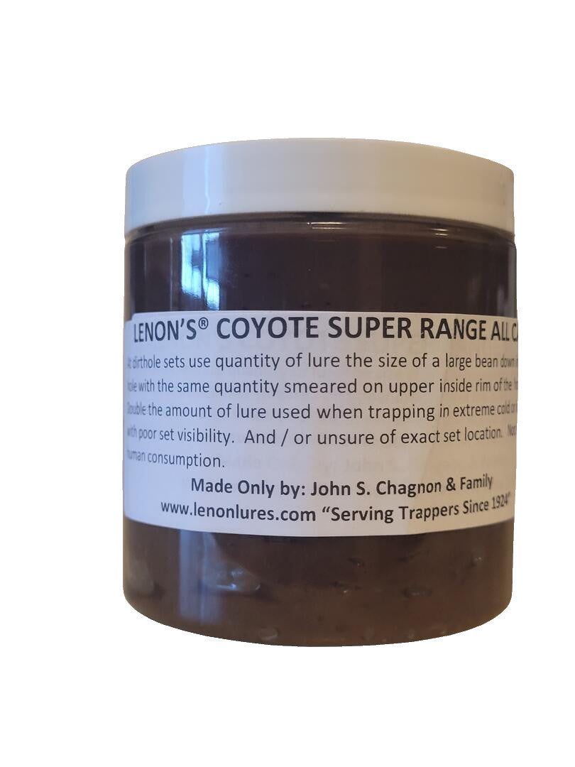 Lenon's Coyote Super Range All Call - Lure / Scent Trusted by Coyote Trappers Everywhere Since 1924!