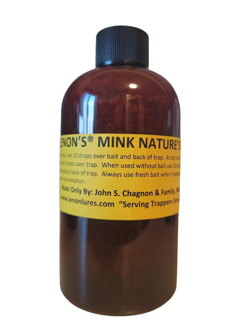 Lenon's Mink Nature's Call - Lure / Scent Choice Mink Glands and Female Mink Secretions