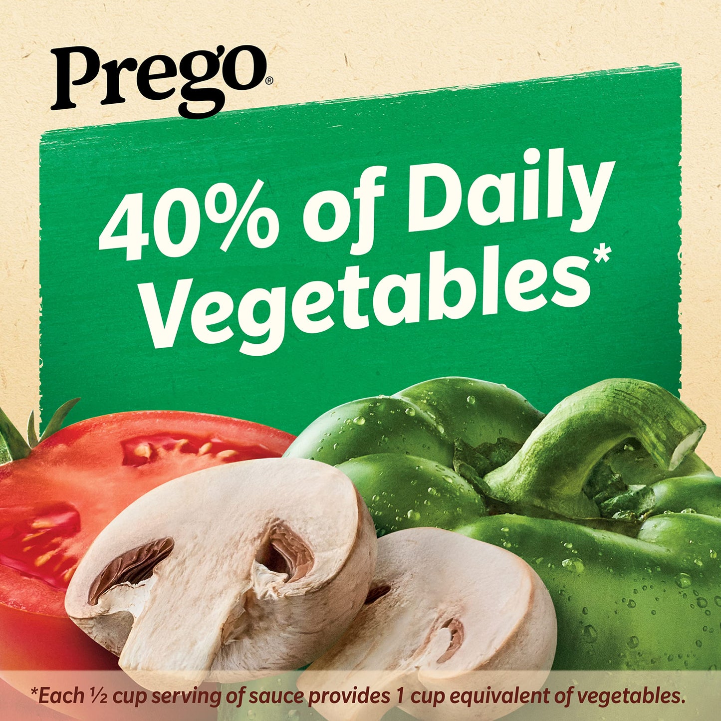 Prego Traditional No Sugar Added Pasta Sauce, 23.5 Oz Jar (Case of 6)