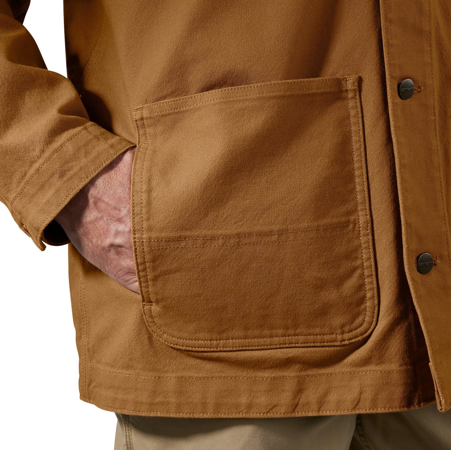 Carhartt Men's Rugged Flex Duck Loose Fit Chore Coat