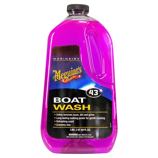 Meguiar's M4364 Marine/RV Boat Wash - 64 Oz Container (Packaging May Vary)