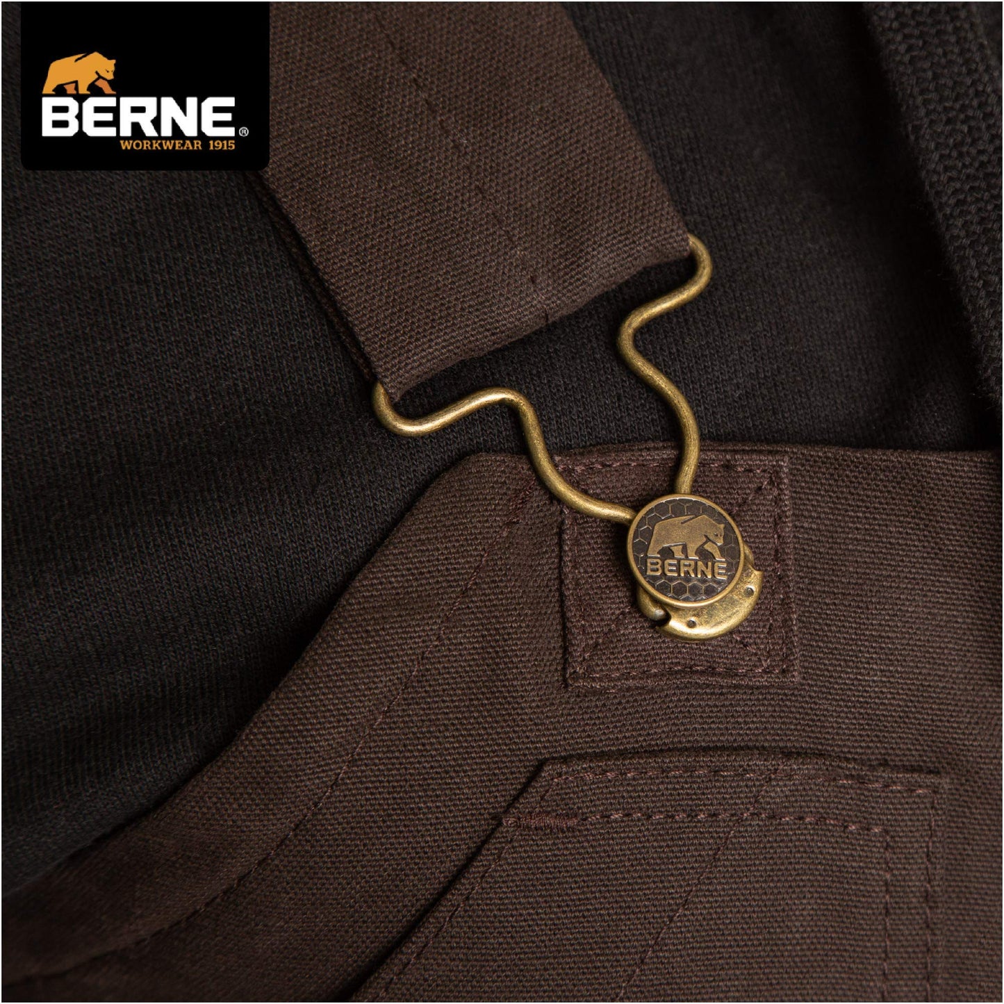 Berne Women's Softstone Duck Insulated Bib Overall