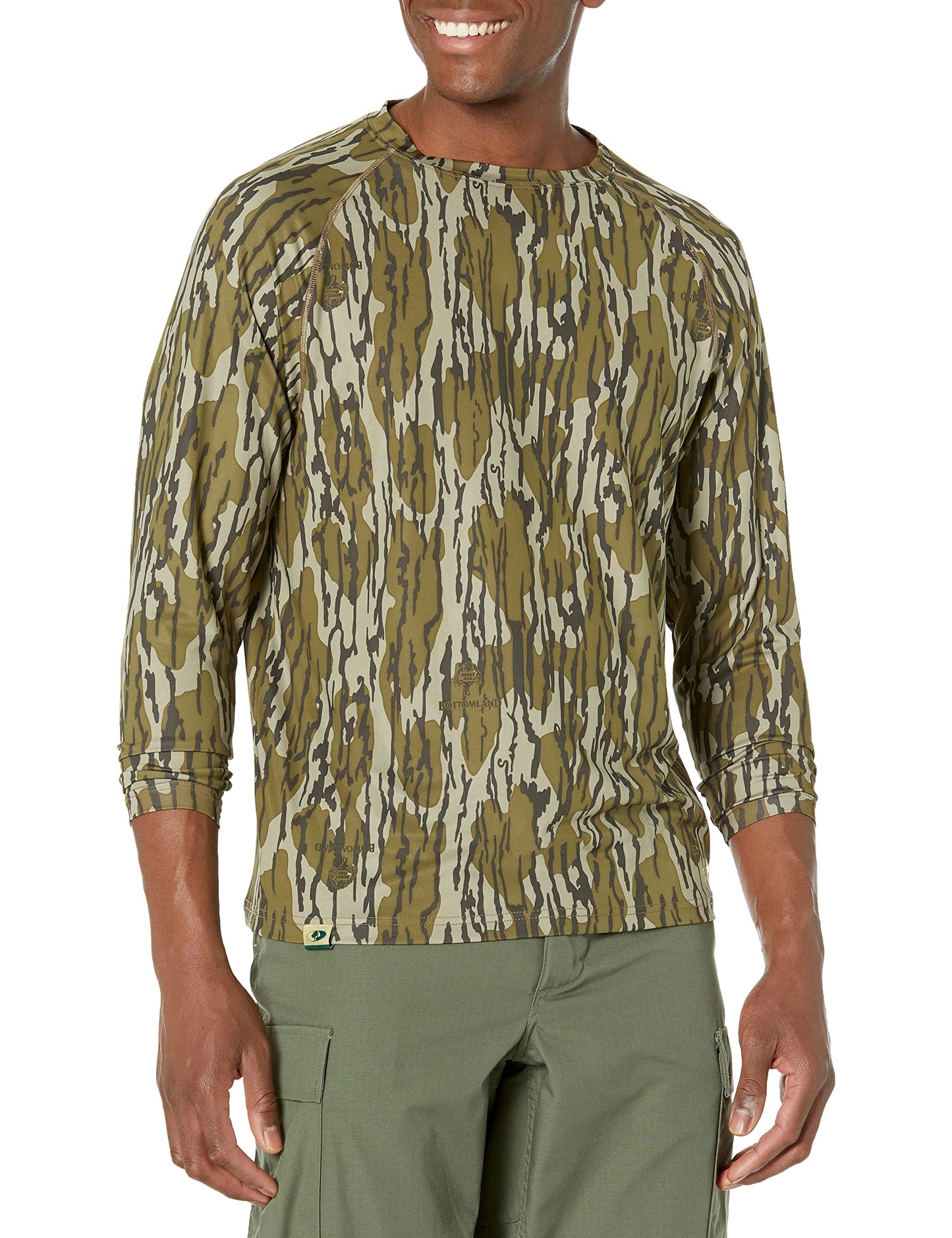 Mossy Oak Camo Hunting Shirts for Men Long Sleeve