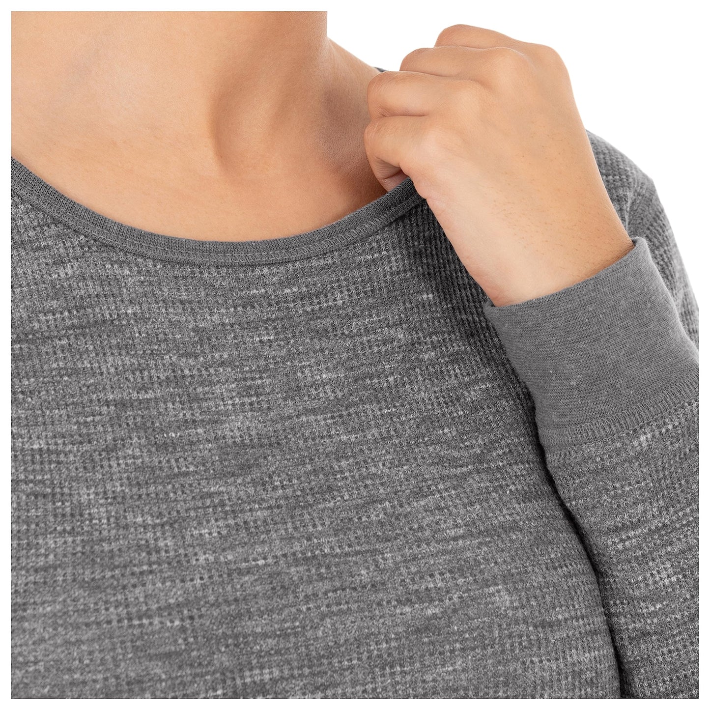 Fruit of the Loom Women's Micro Waffle Premium Thermal Underwear Tee Shirt