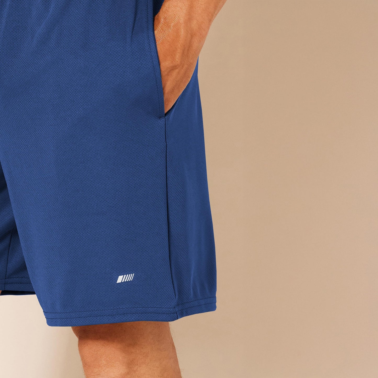 Amazon Essentials Men's Athletic Basketball Gym,Performance Tech Loose-Fit Training Shorts, Pack of 2