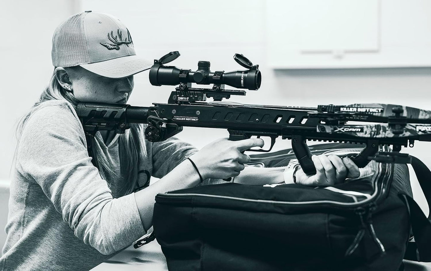 Killer Instinct Fatal-X Crossbow with RDC Crank Pro Package. The Best Narrow Limb Crossbow for Hunting!