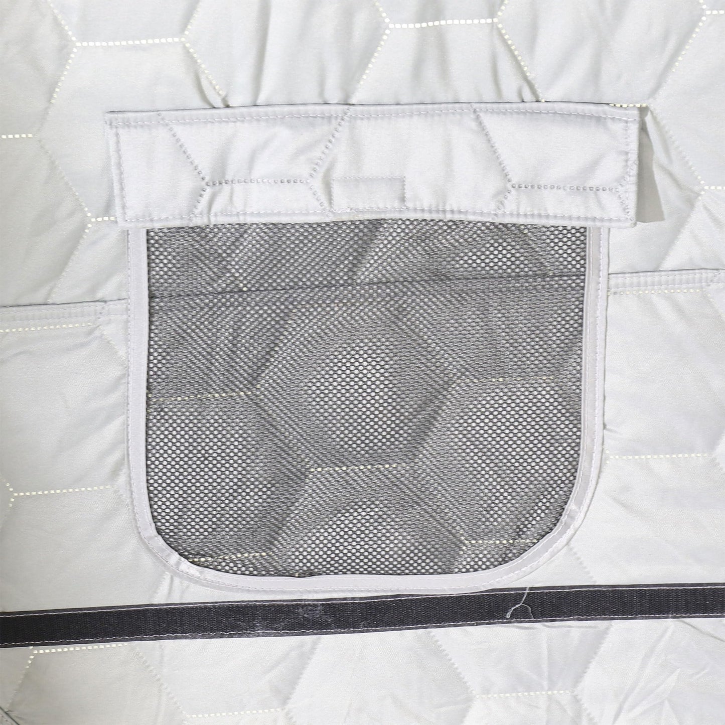 CLAM Portable Fishing Angler Thermal Hub Shelter Tent with Anchor Straps, Carrying Bag