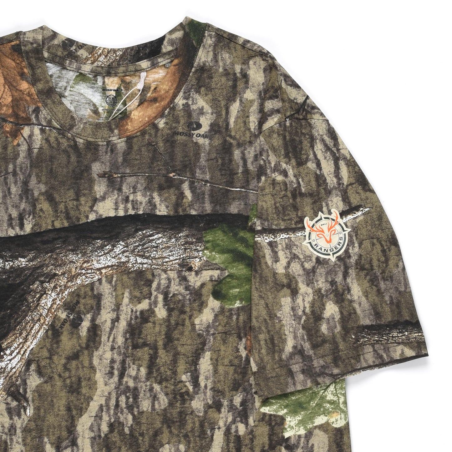 Authentic Realtree and Mossy Oak Camouflage Crewneck Unisex Adult Short Sleeve Tee Shirt