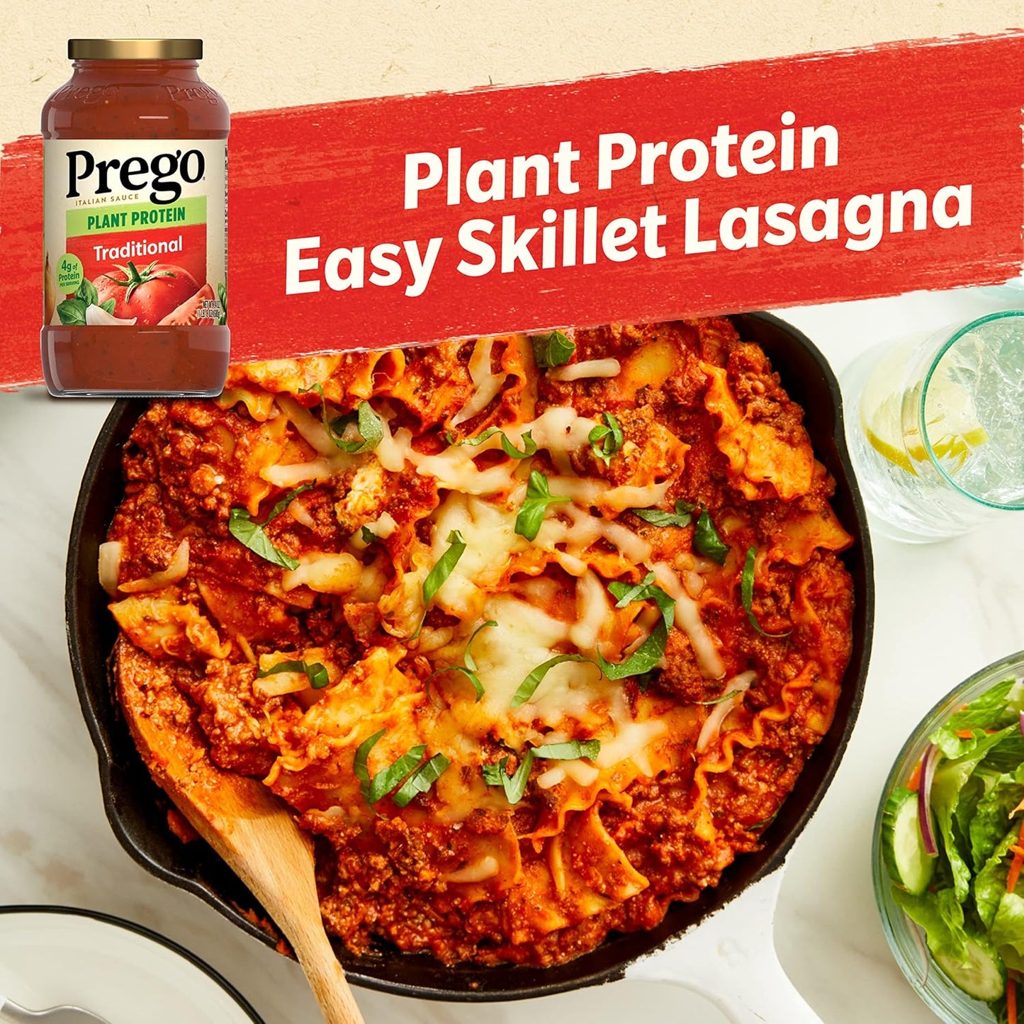 Prego Pasta Sauce, Italian Tomato Sauce with Roasted Garlic & Parmesan Cheese, 24 oz Jar