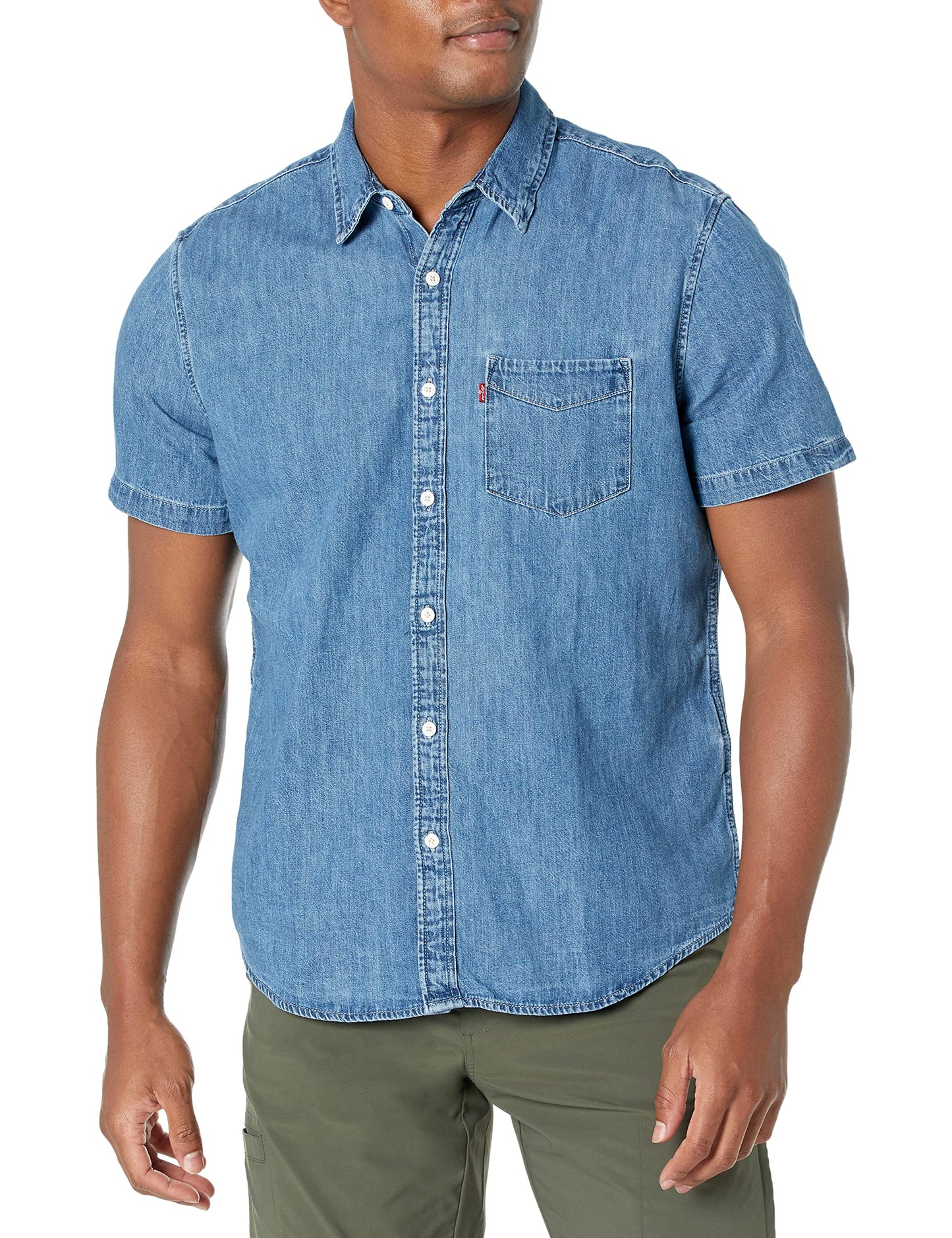 Levi's Men's Classic 1 Pocket Short Sleeve Button Up Shirt