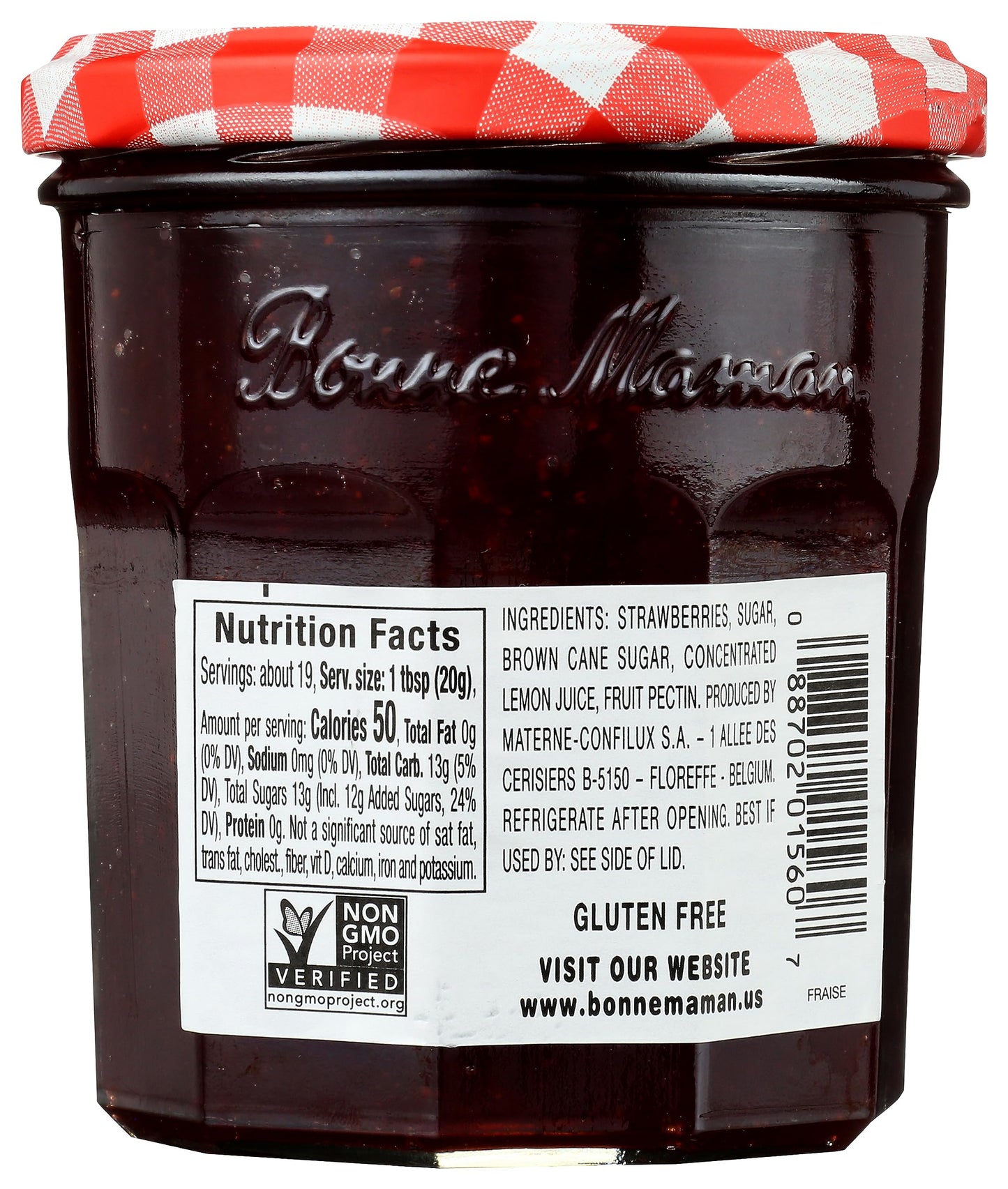 Bonne Maman Preserves, Variety Pack (Strawberry, Raspberry, Wild Blueberry, Cherry), 13 Ounce Jars (Pack of 4)