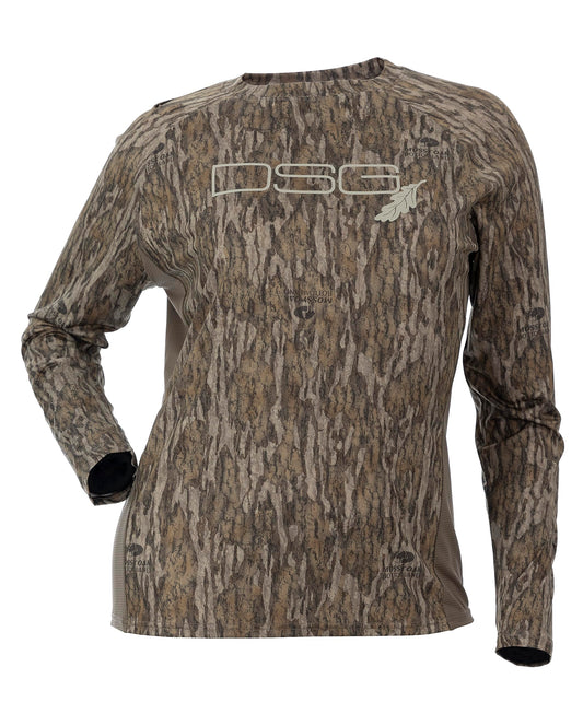 DOING SOMETHING GREAT Women's Ultra Lightweight Hunting Shirts | Moisture Wicking, Quick Dry, UPF 50+ Protection