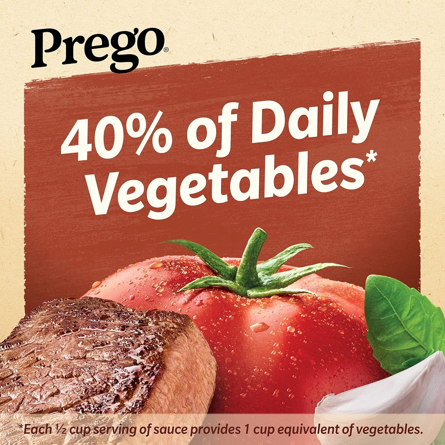 Prego Pasta Sauce, Italian Tomato Sauce with Roasted Garlic & Parmesan Cheese, 24 oz Jar