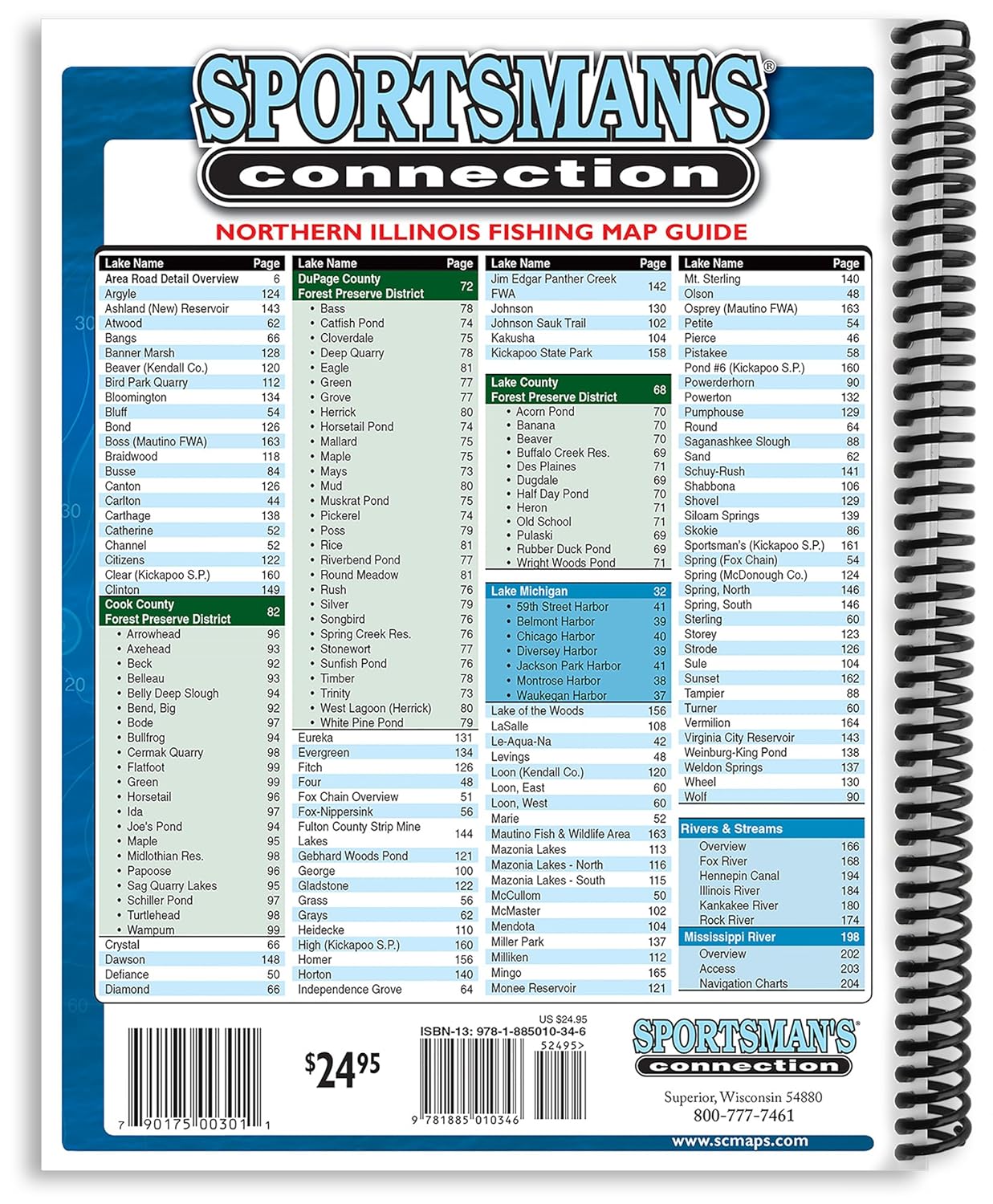 Northern Illinois Fishing Map Guide