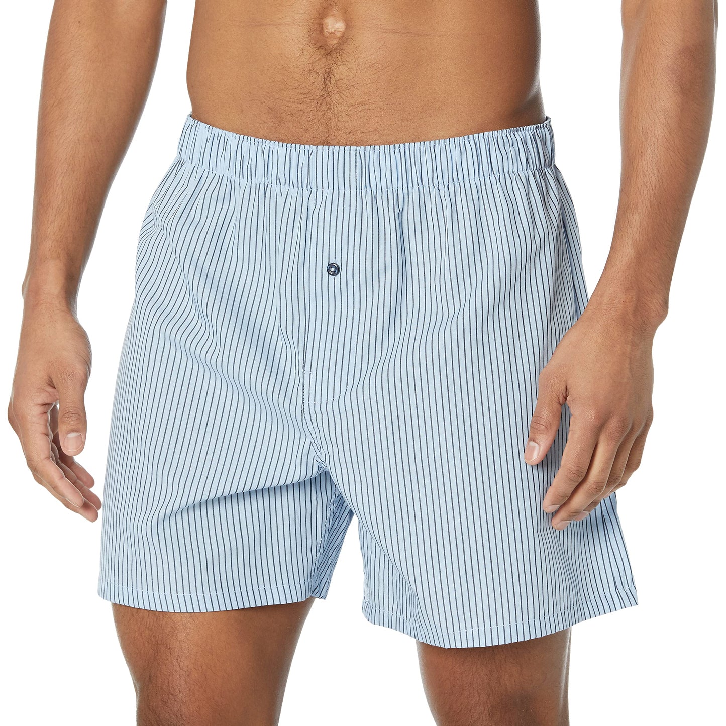 Amazon Essentials Men's Woven Cotton Boxer Short Underwear (Available in Big & Tall)