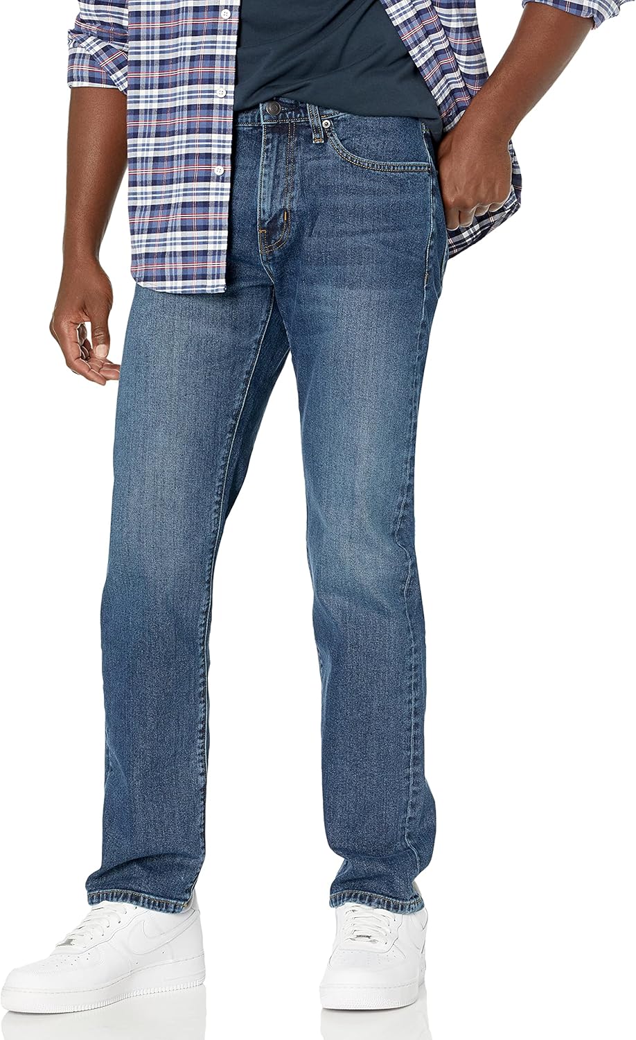 Amazon Essentials Mens Straight-Fit Stretch Jean