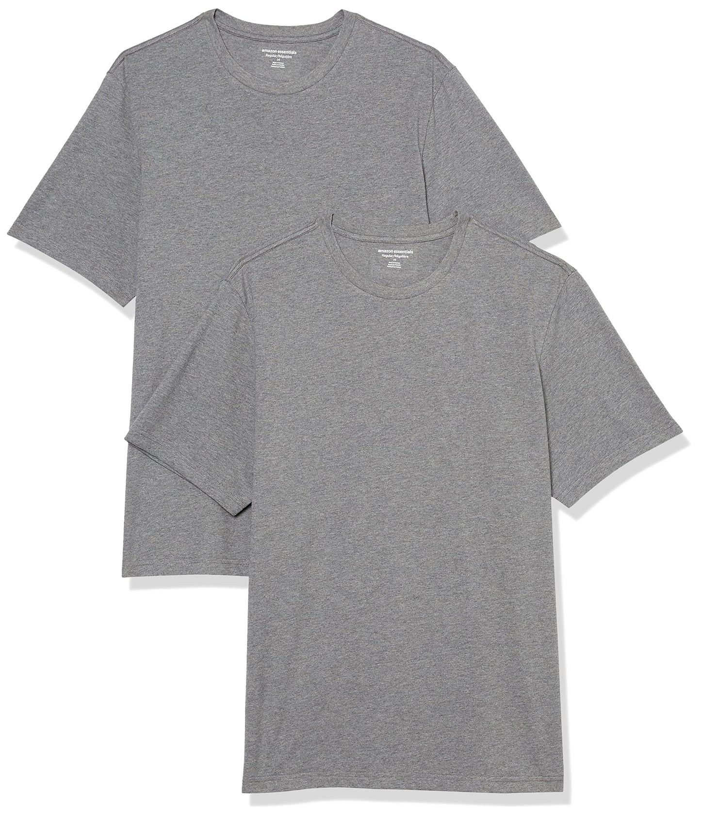 Amazon Essentials Men's Cotton Regular-Fit Short-Sleeve Crewneck T-Shirt