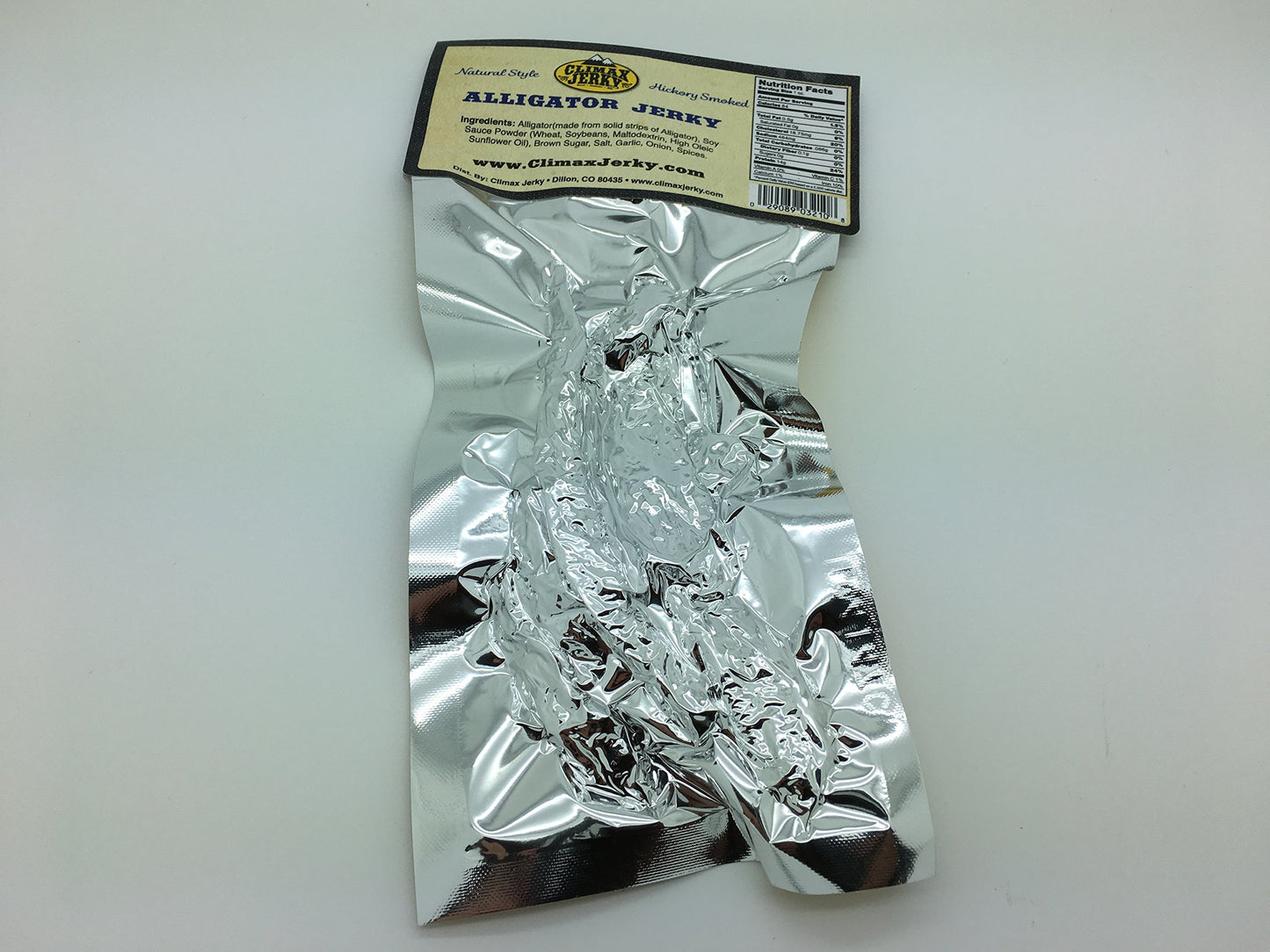 Premium All Natural 1 OZ. Smoked Original Style Alligator Jerky – 100% Made From Solid Strips of Gator - No Preservatives - High Protein - Low Carbs (Alligator Smoked 1 Pack)
