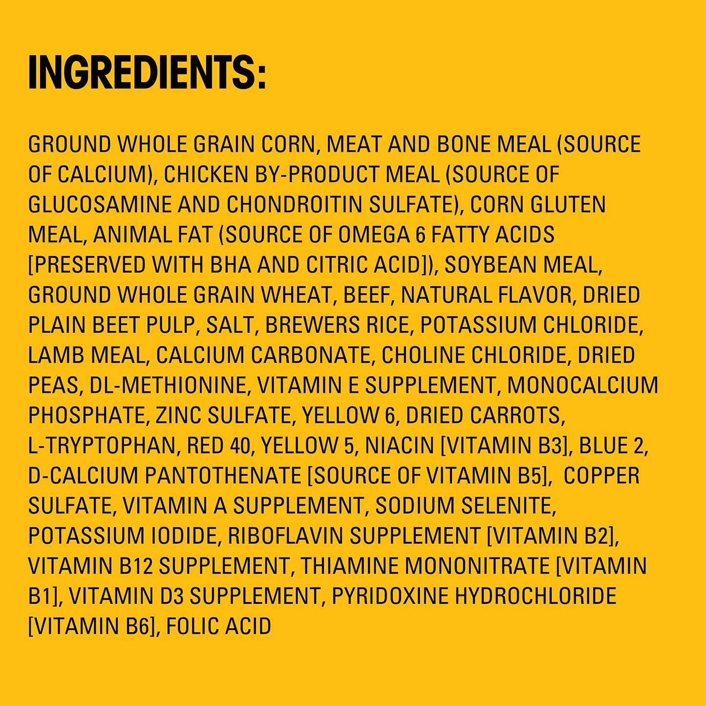 Pedigree Complete Nutrition Adult Dry Dog Food, Grilled Steak & Vegetable Flavor, 18 lb. Bag