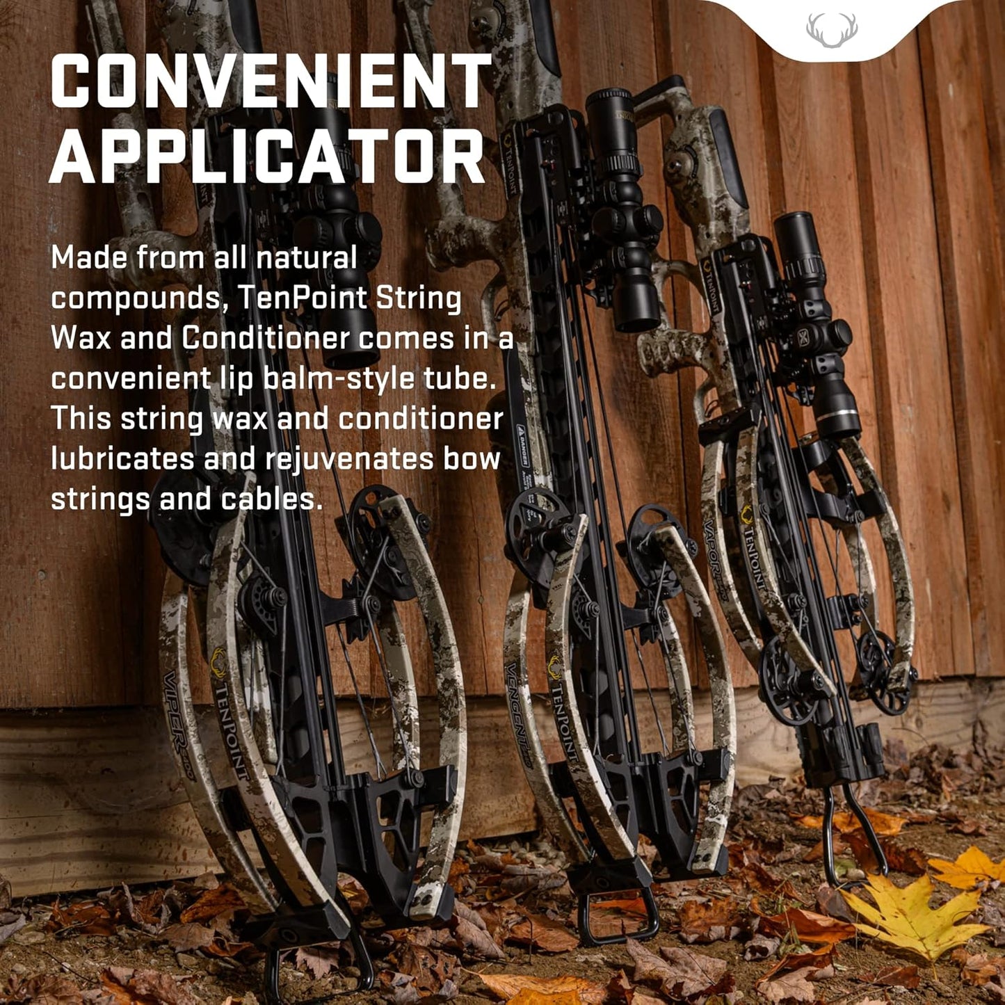 TenPoint String Wax & Conditioner - Lubricates, Rejuvenates & Extends the Life of Crossbow Strings and Cables - Made from All-Natural Components