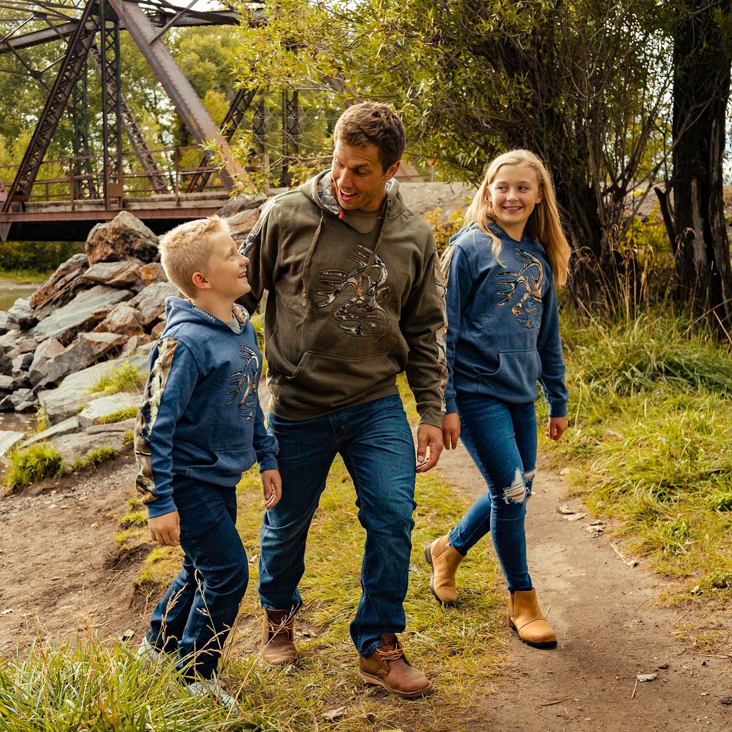 Legendary Whitetails Mens Outfitter Hoodie Army XX-Large