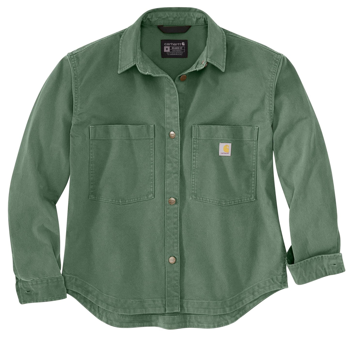 Carhartt Women's Rugged Flex Loose Fit Heavyweight Duck Overshirt