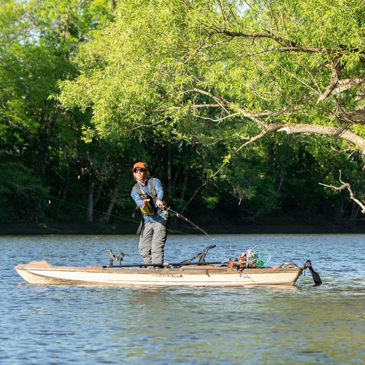 Pelican Catch HDII Premium Angler - Sit-On-Top Fishing Kayak - HyDryve Pedal System & Comfortable Ergocast seat