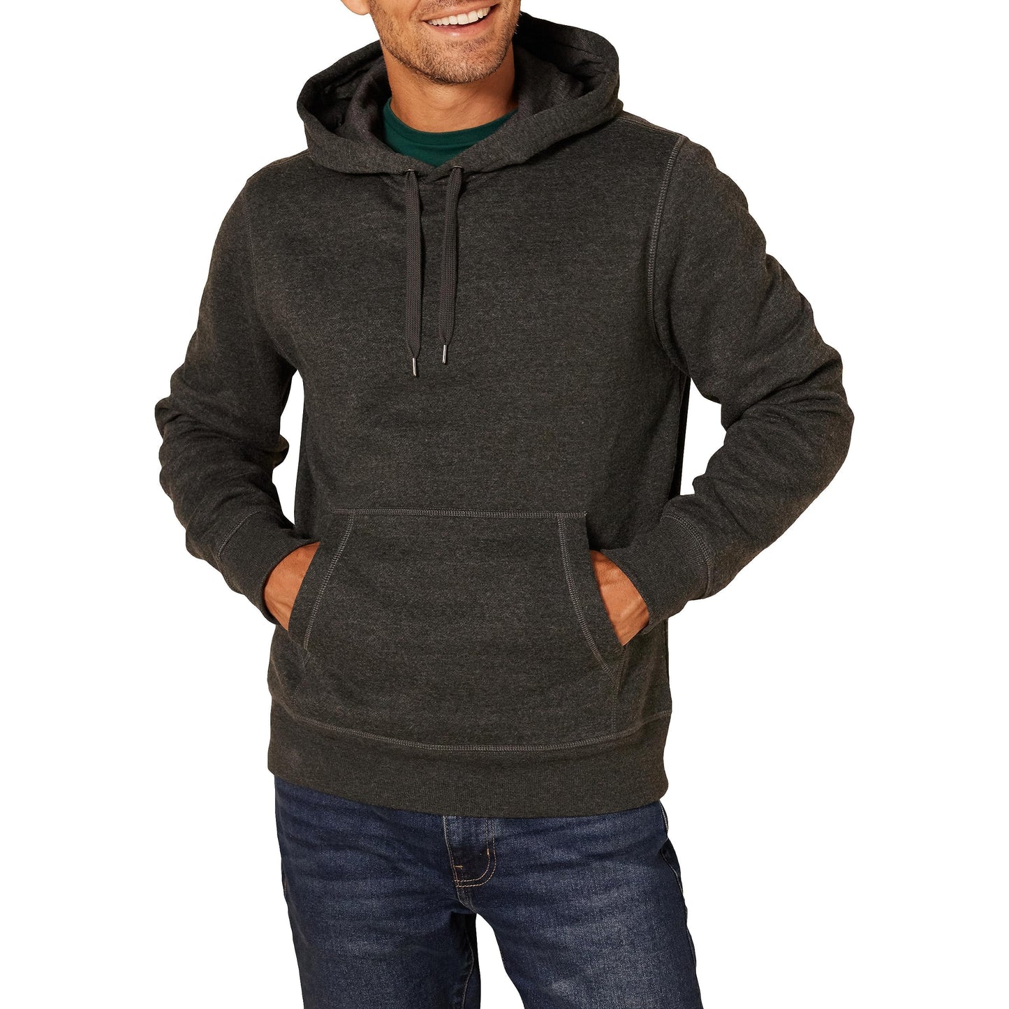 Amazon Essentials Men's Pullover Sweatshirt Hoodie, Big & Tall Options Available