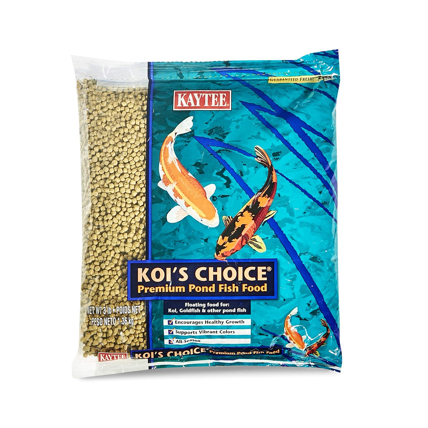 Kaytee Koi's Choice Koi Floating Fish Food, 10 Pound
