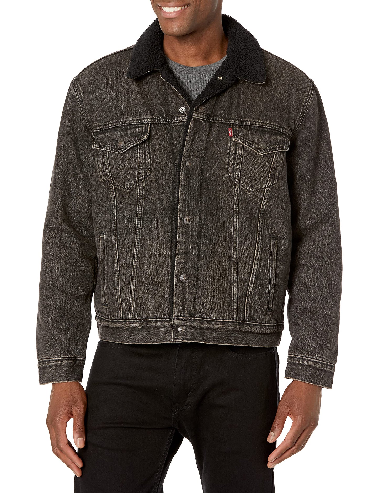 Levi's Men's Sherpa Lined Trucker Jacket (Also Available in Big & Tall)