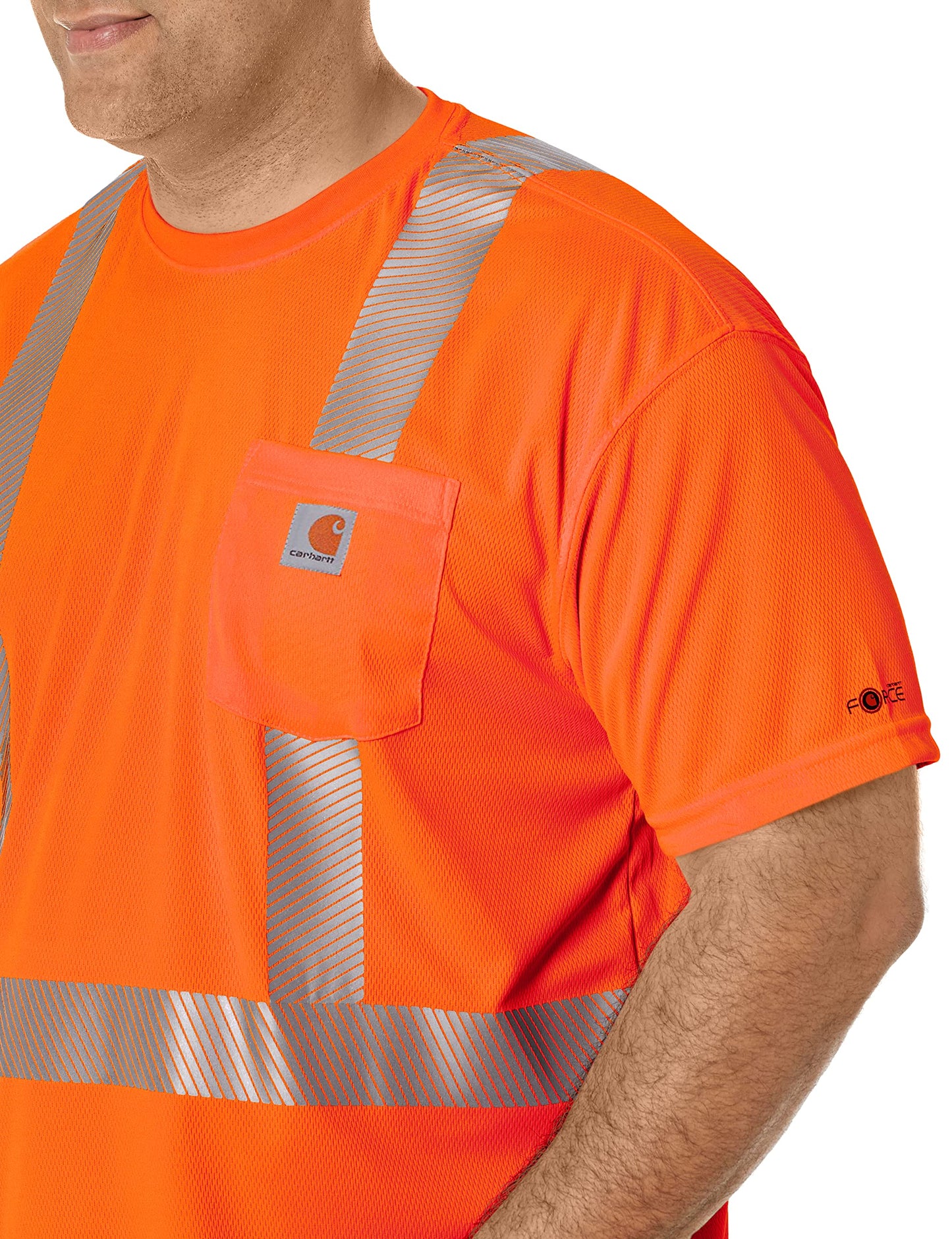 Carhartt Men's Force High-Visibility Short-Sleeve Class 2 T-Shirt