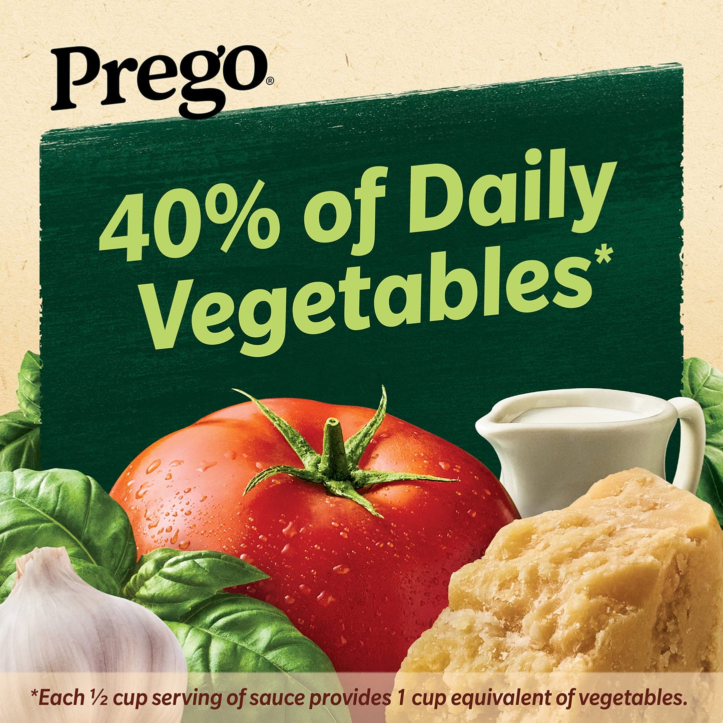 Prego Traditional No Sugar Added Pasta Sauce, 23.5 Oz Jar (Case of 6)