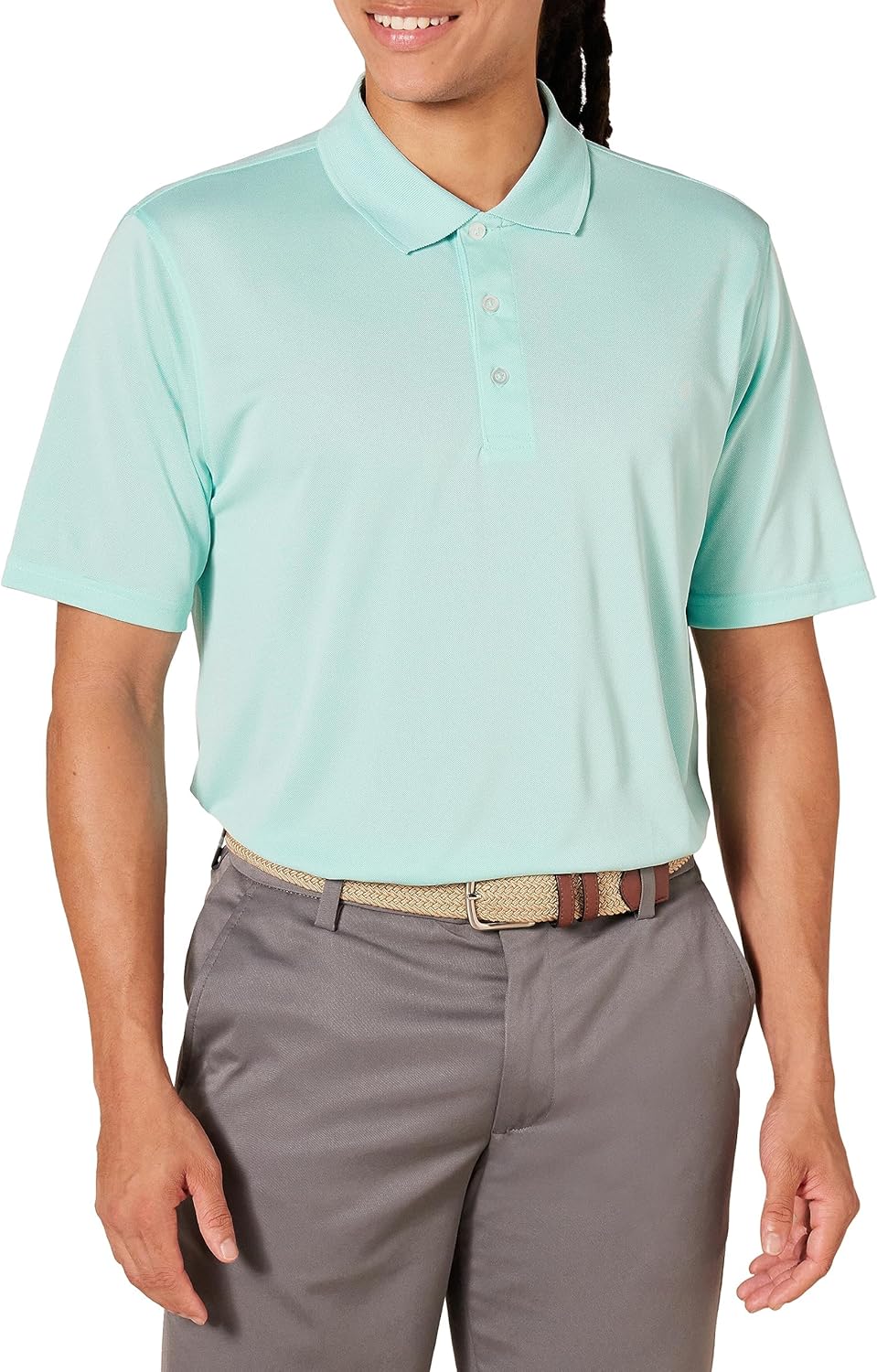 Amazon Essentials Men's Golf Polo Shirt, Quick Dry, Short Sleeve
