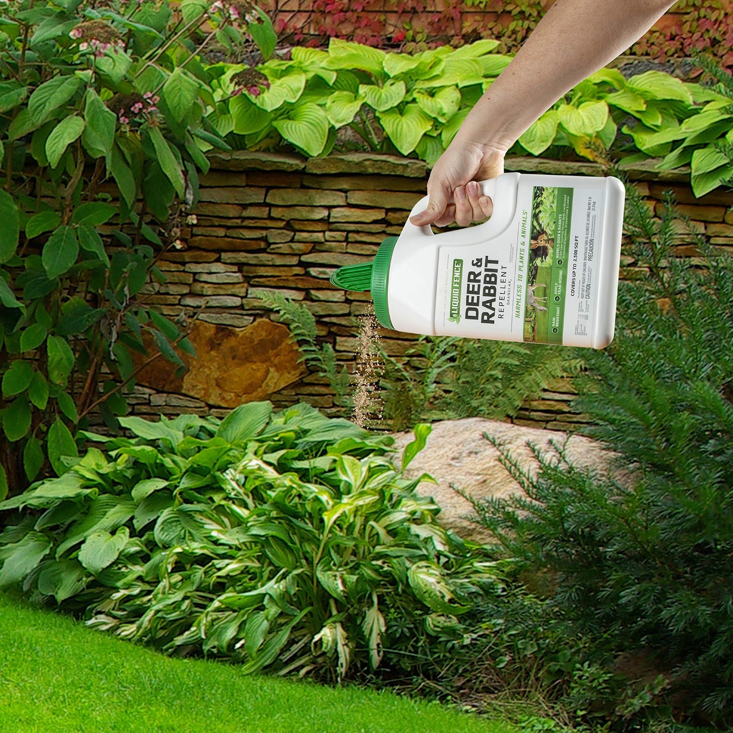 Liquid Fence Animal Repellent, 128 Oz, Multicolor
