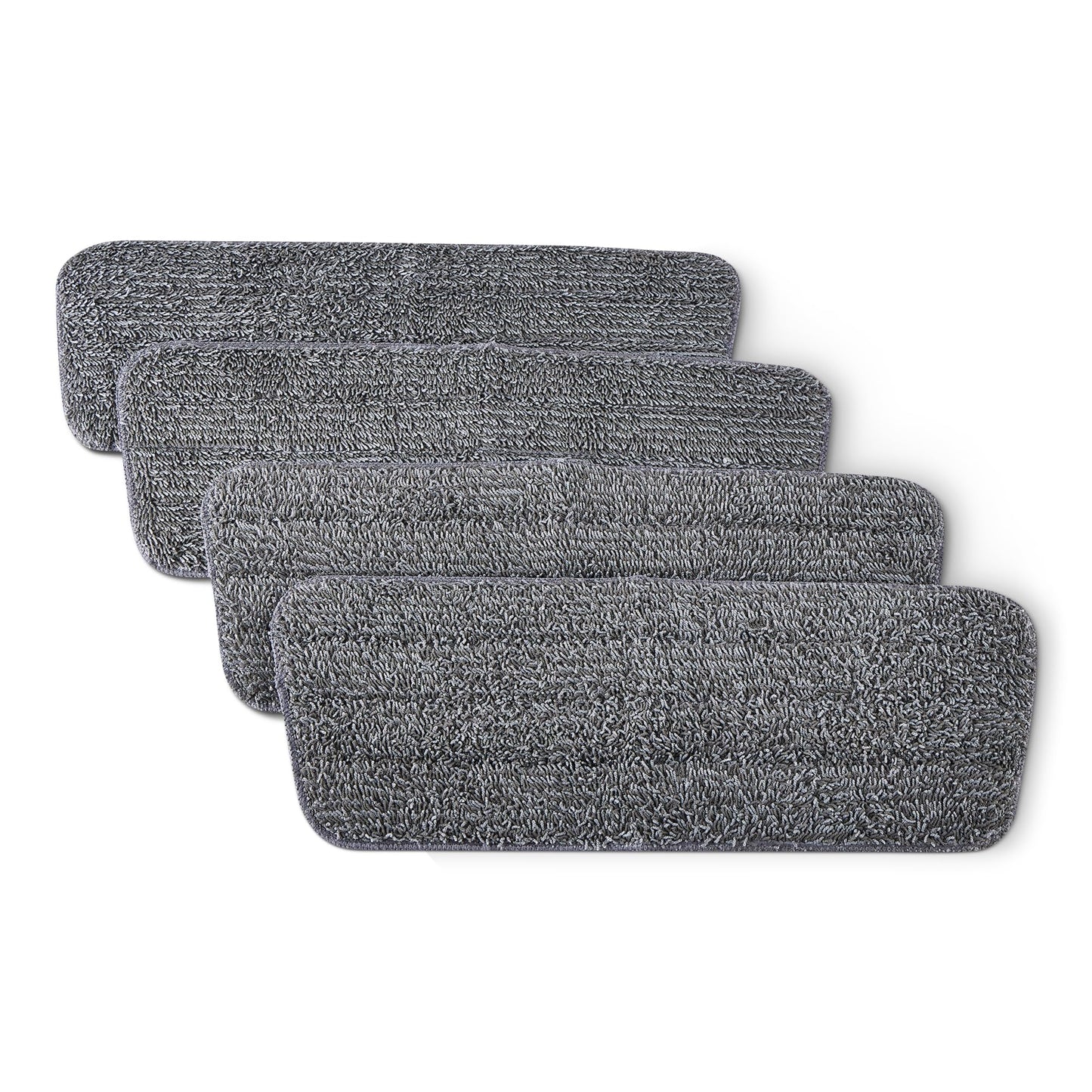 Amazon Basics Washable Replacement Mop Pads, for Dry & Wet Spray Mops, 4 Pack
