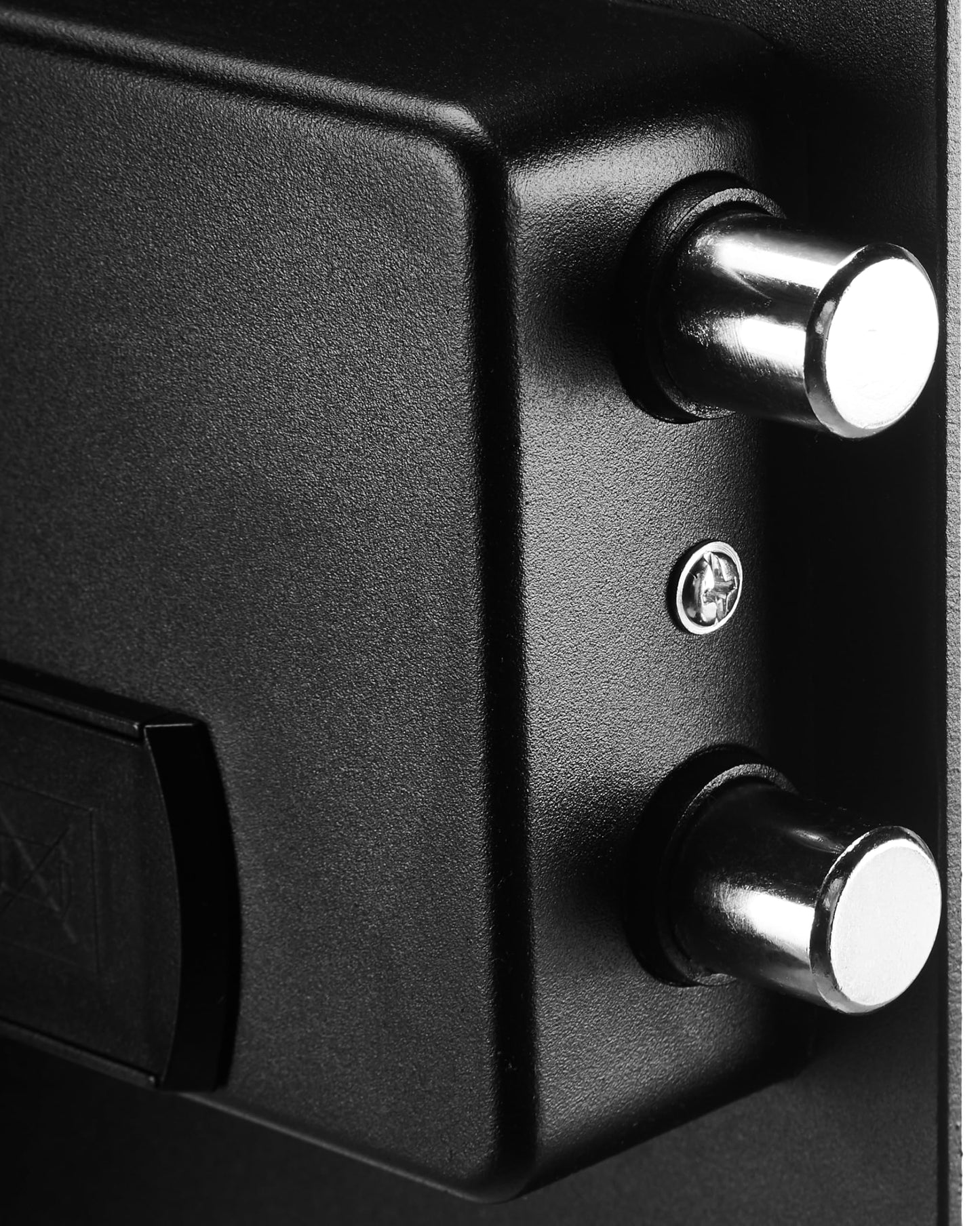 Amazon Basics Steel Home Security Safe with Electronic Keypad, Programmable Combination Lock for Documents, Jewelry, Valuables, Removable Shelf, 1.52 Cubic Feet, Black, 13.8"W x 13"D x 16.5"H