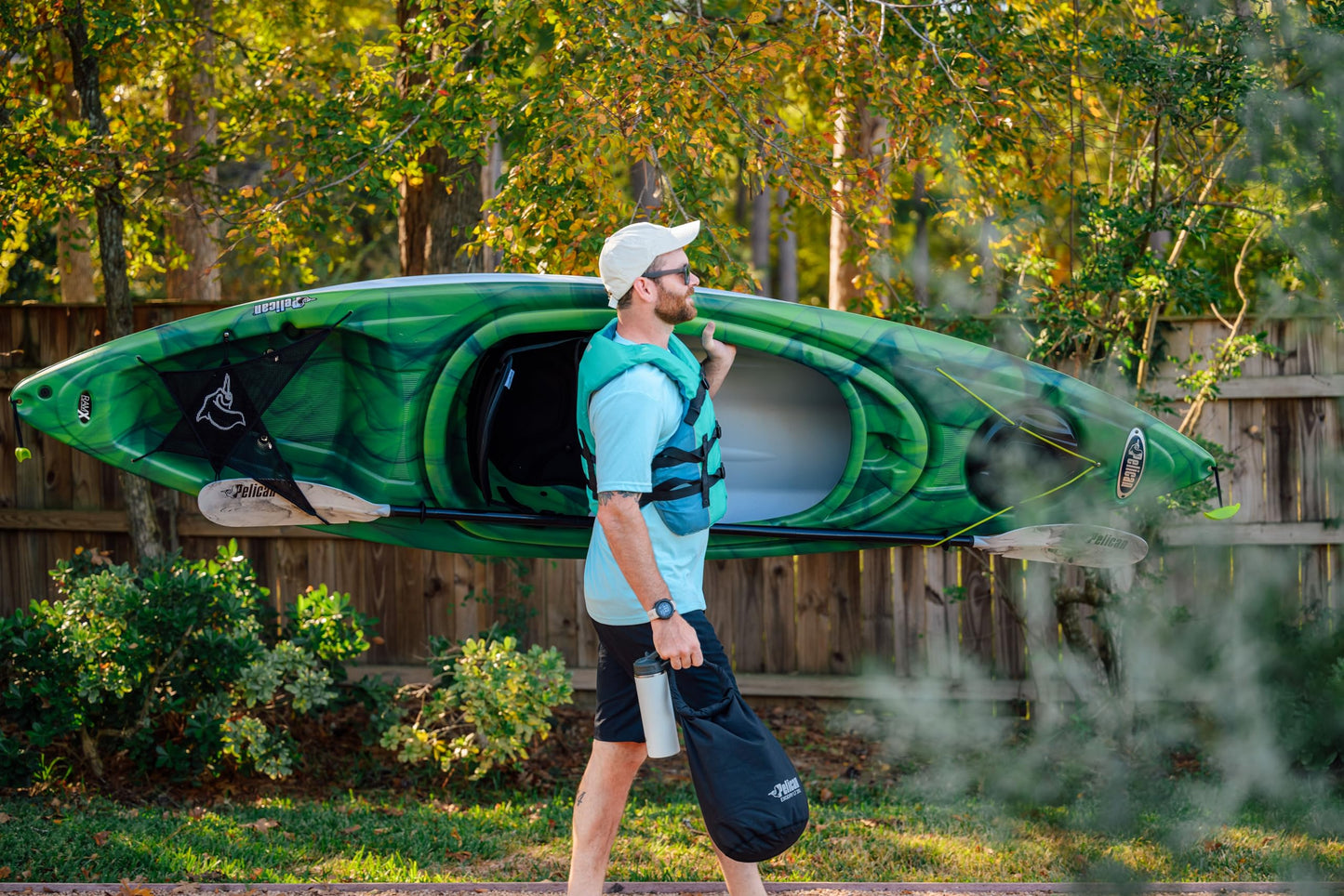 Pelican Argo 100X - Premium Sit-in Recreational Kayak - 10 ft