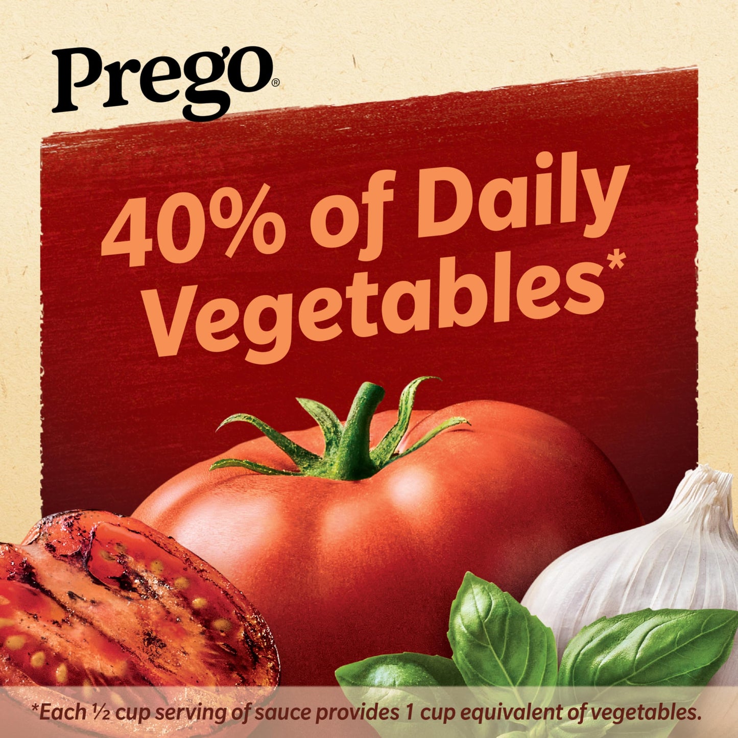 Prego Traditional No Sugar Added Pasta Sauce, 23.5 Oz Jar (Case of 6)