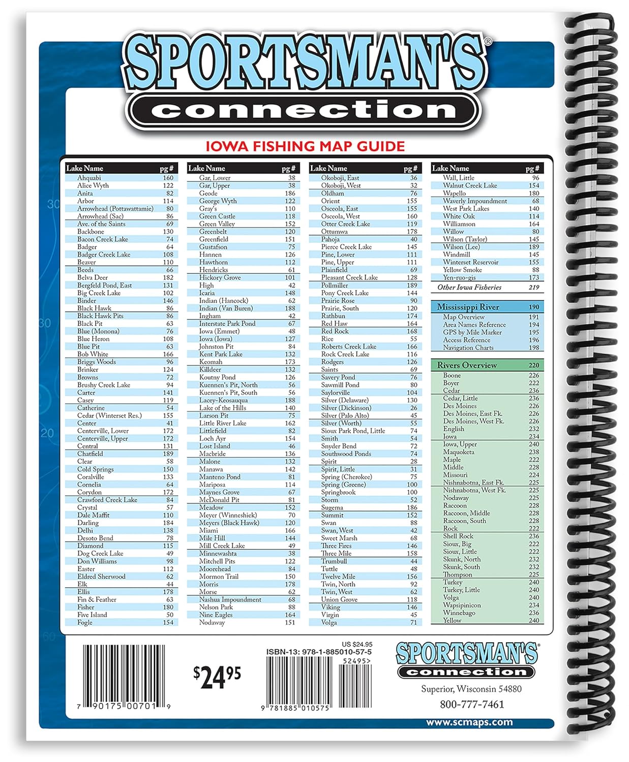 Iowa Fishing Map Guide
