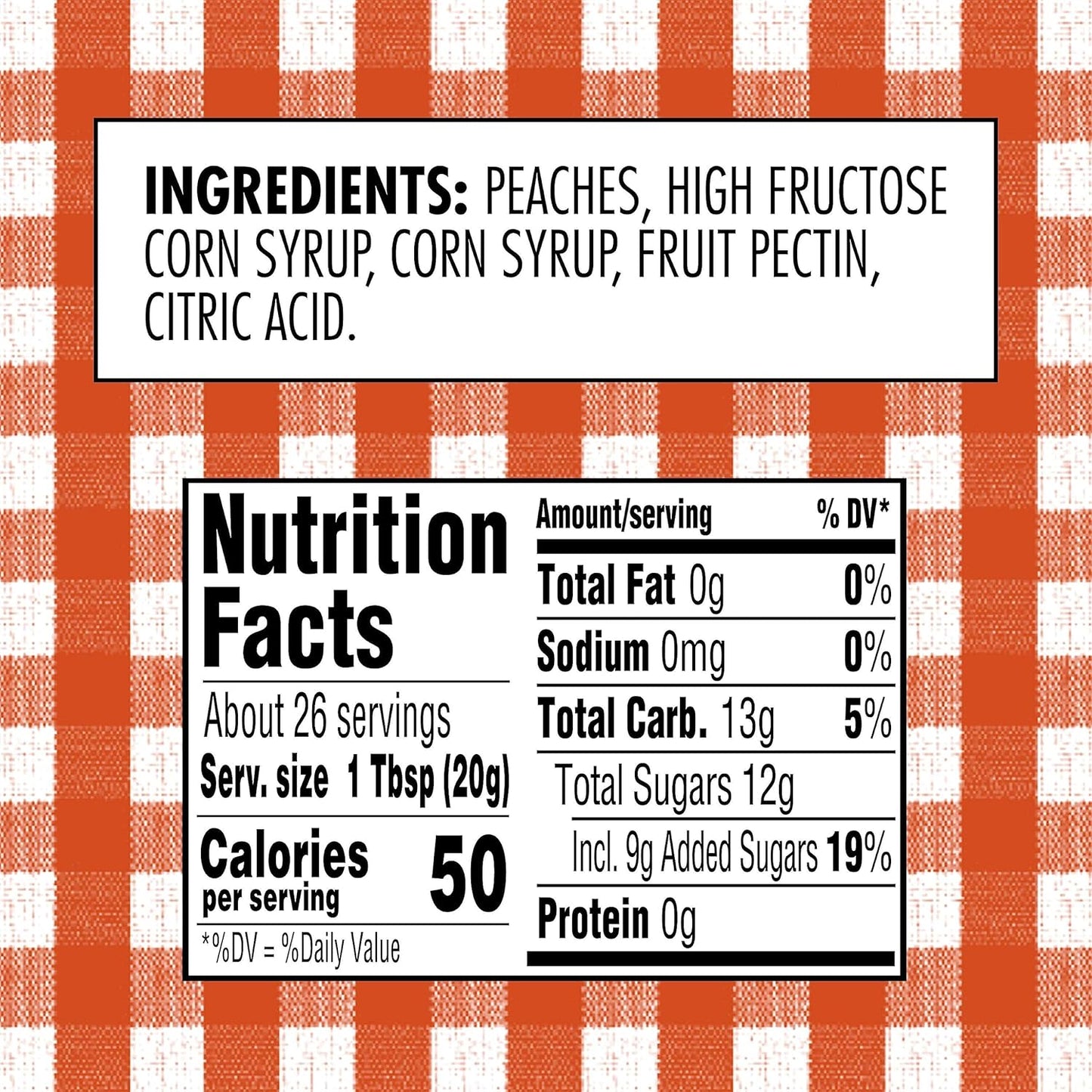 Smucker's Peach Preserves, 18 Ounces
