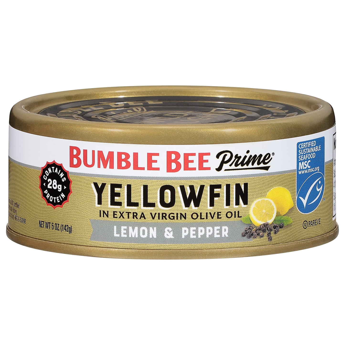 Bumble Bee Prime Atlantic Salmon, 5 oz Can - Premium Salmon - 24g Protein per Serving - Gluten Free & Kosher