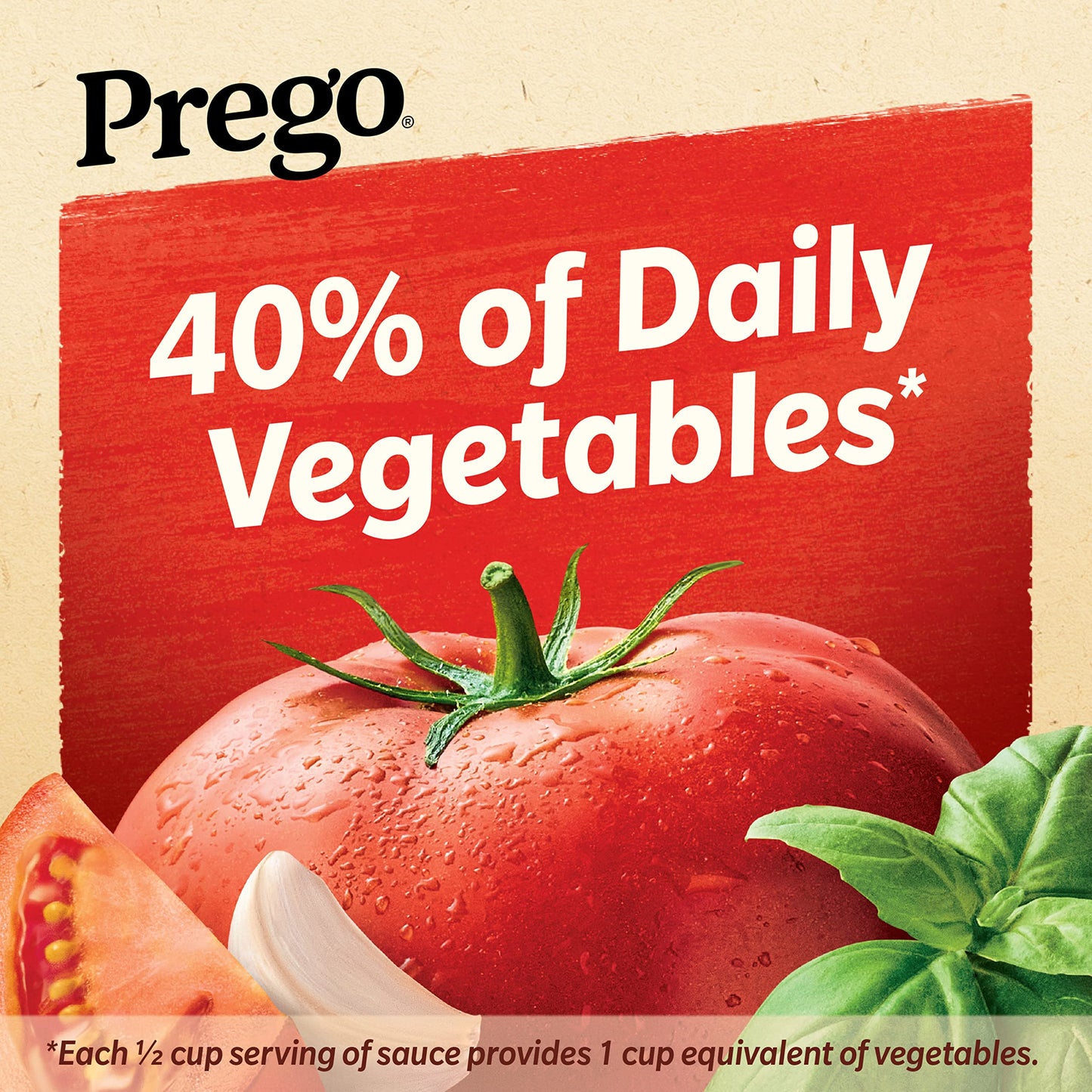 Prego Traditional No Sugar Added Pasta Sauce, 23.5 Oz Jar (Case of 6)