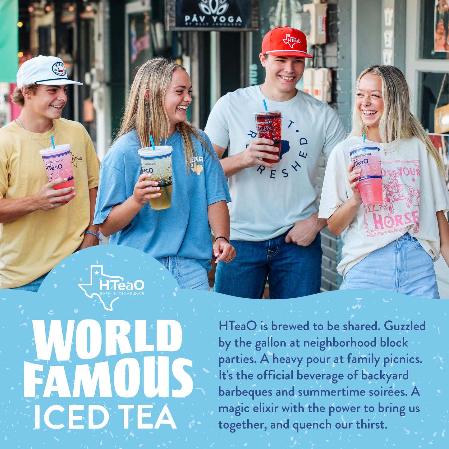HTeaO Watermelon Texas-Style Flavored Iced Tea Bags for Summer – Instant Ice Tea Packets for Quick Brew - Loaded Tea Sachets Ready in 5 Minutes (16-Count, Makes 8 Gallons Total)