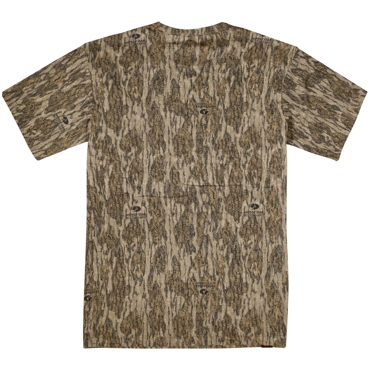 Mossy Oak Mens Camo Hunting Shirt Short Sleeve Cotton