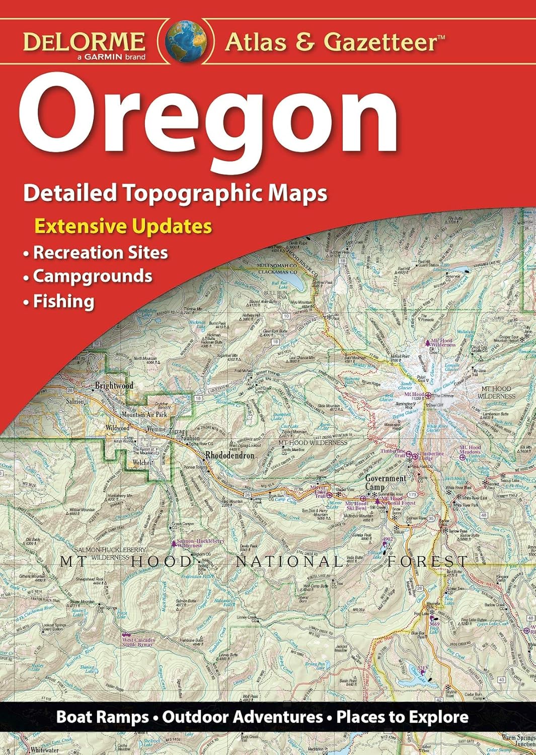 Oregon (Delorme Atlas & Gazetteer)
