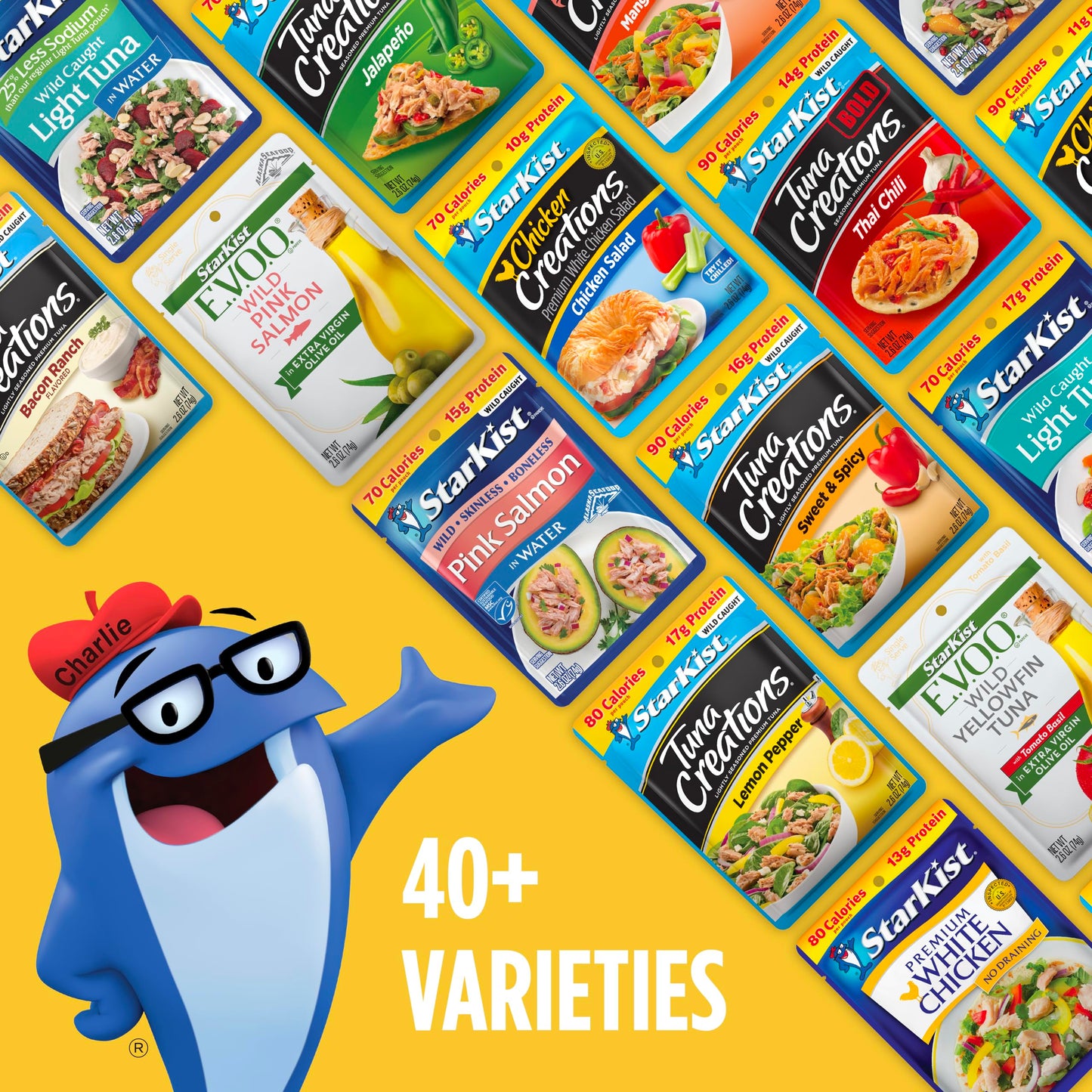 StarKist Chicken Creations, Chicken Salad, 2.6 oz Pouch (Pack of 12)